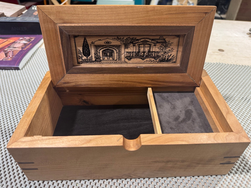 Velvet Jewelry Chest